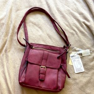 St. John’s Bay plum cross body bag